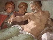 Michelangelo Buonarroti Punishment of Haman oil painting